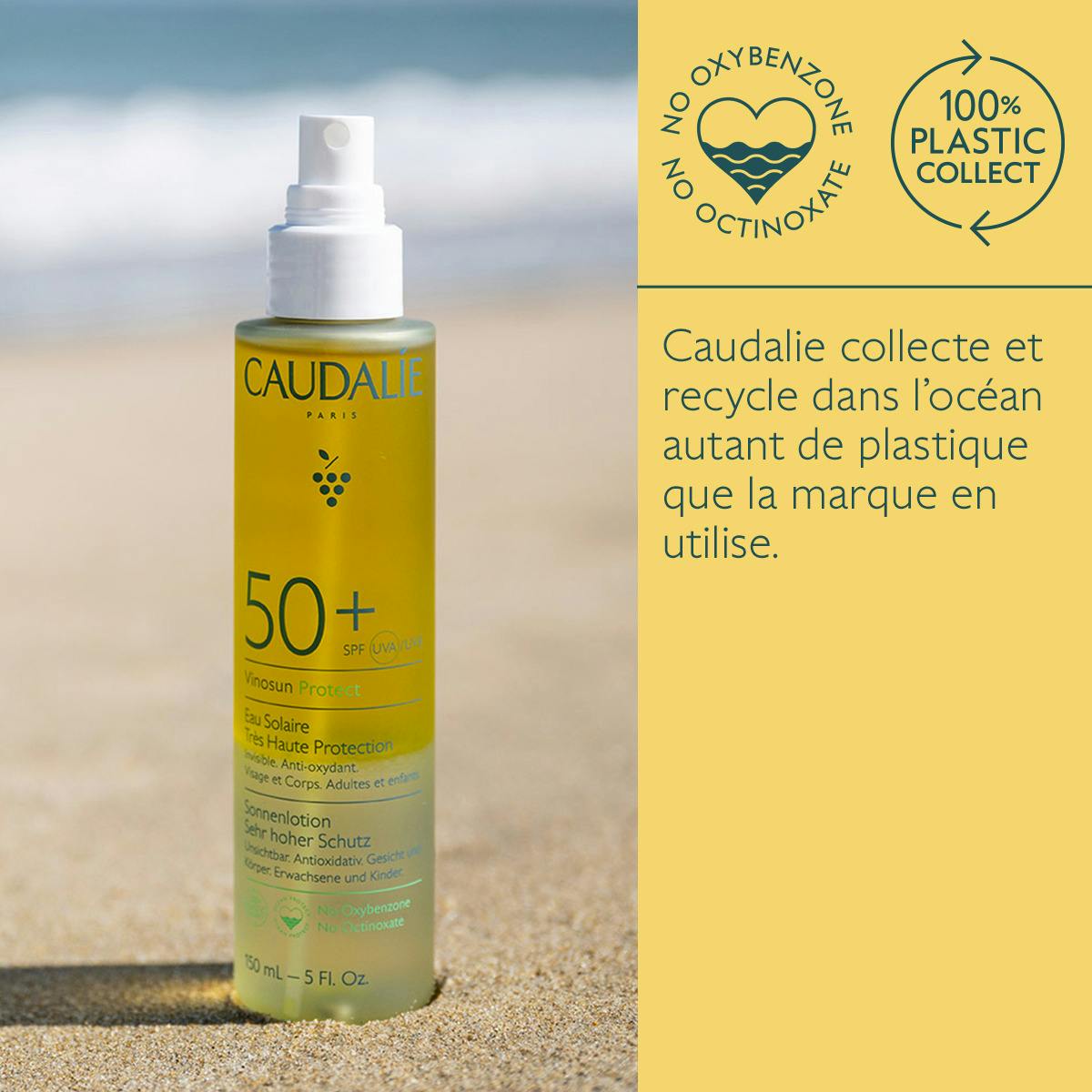 Eau Solaire Très Haute Protection SPF50+