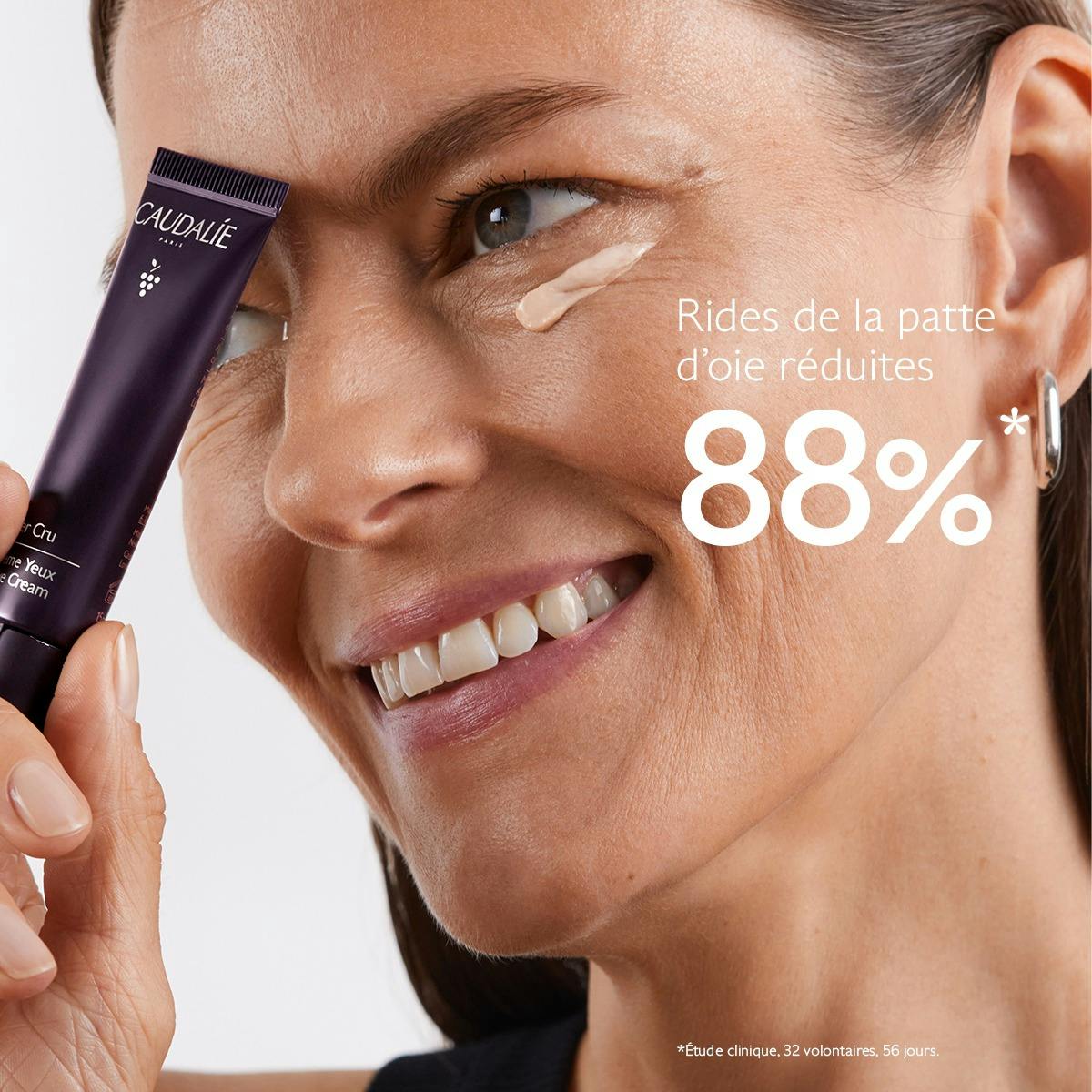 La Crème Yeux au Brevet Longévité et filler repulpant naturel