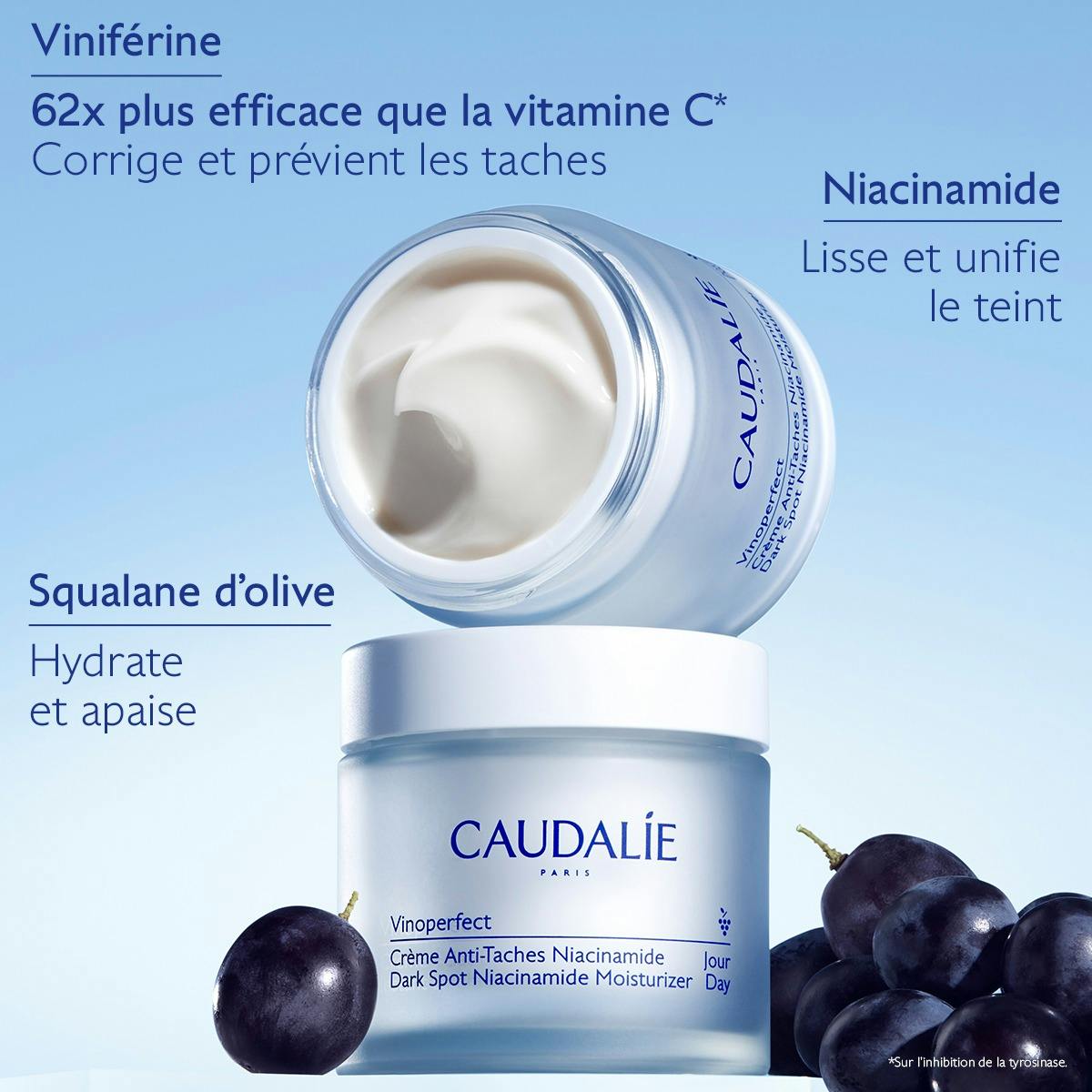Crème Anti-Taches à la Viniférine & Niacinamide