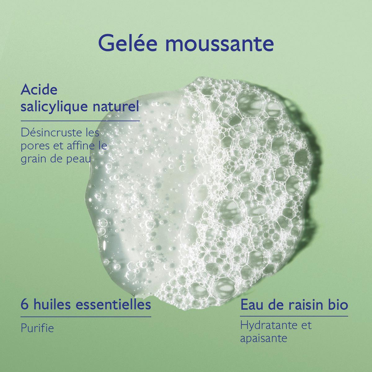 Gelée Nettoyante à l'Acide Salicylique Purifiante - 150mL