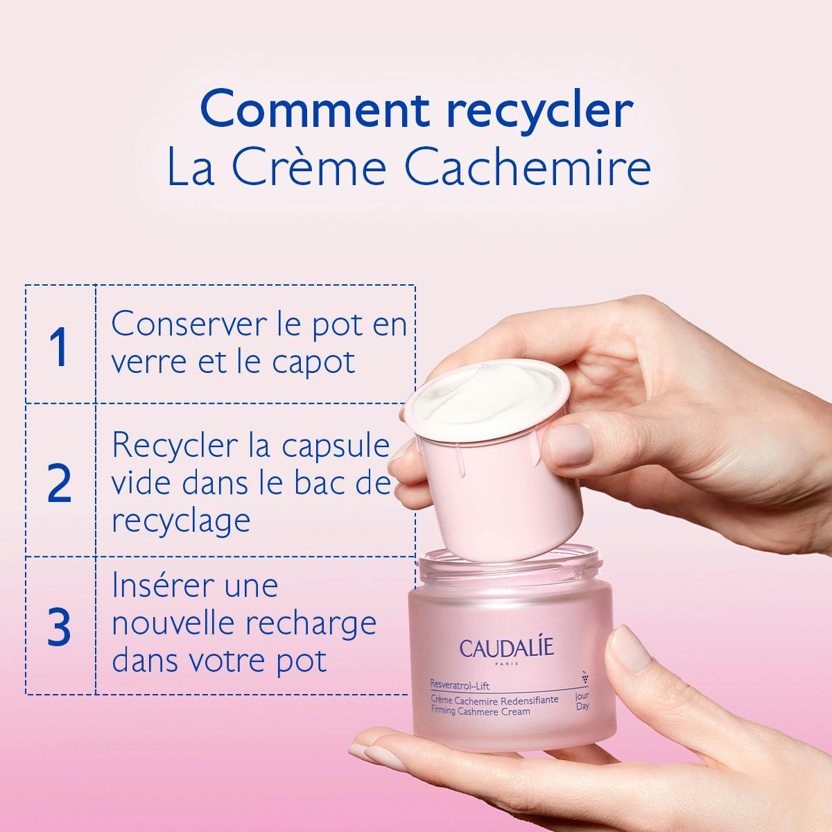 Crème Cachemire Redensifiante au Resvératrol, alternative au Rétinol - Recharge