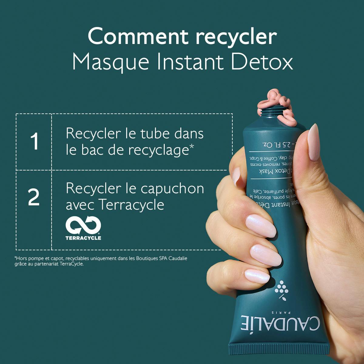 Masque Instant Détox à l'Argile Rose